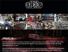 Tablet Screenshot of offroadshop.com